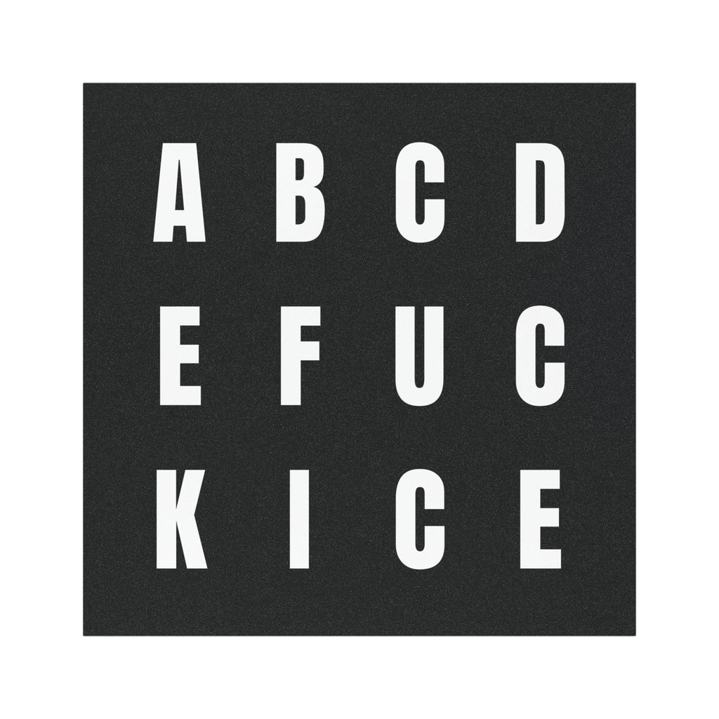 Anti-ICE Magnet - Clever Fuck ICE Car Bumper Magnet