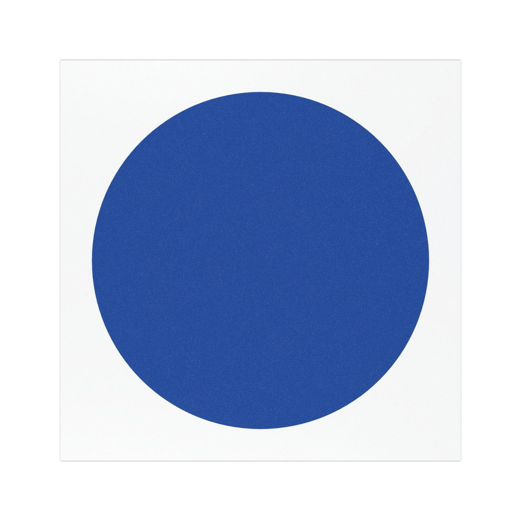 Blue Dot Car Magnet