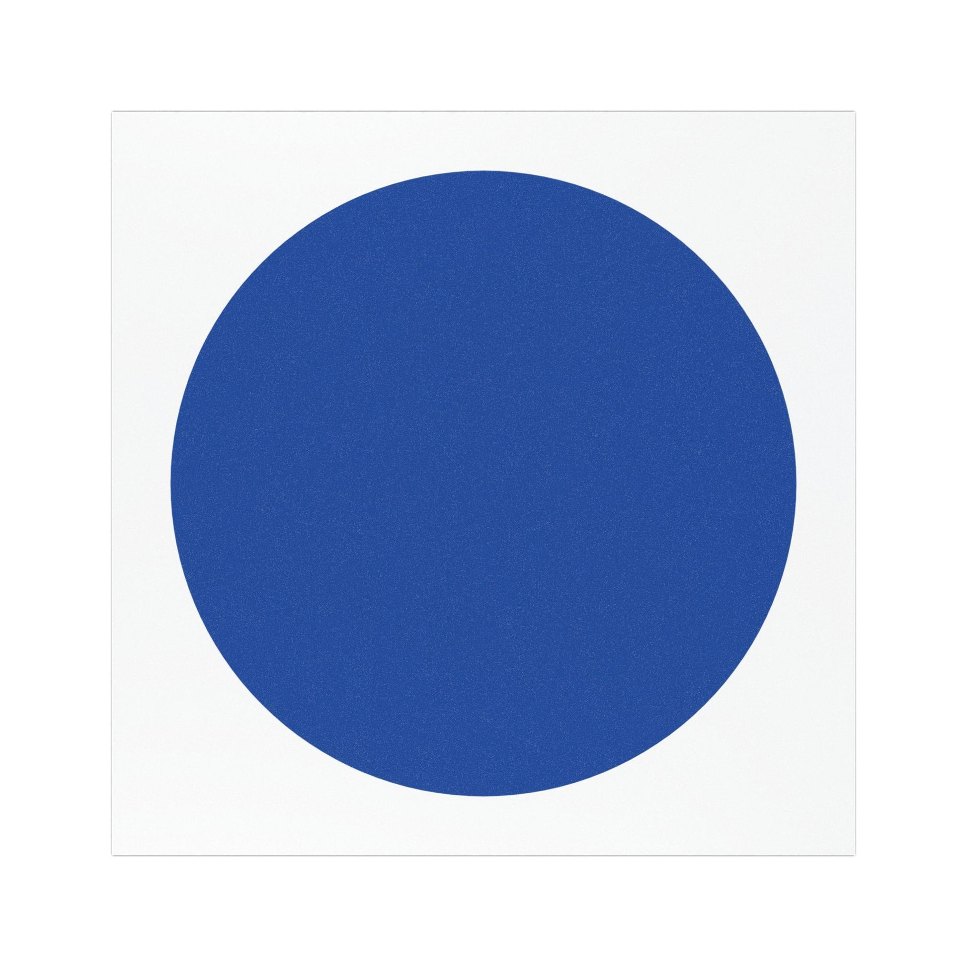 Blue Dot Car Magnet