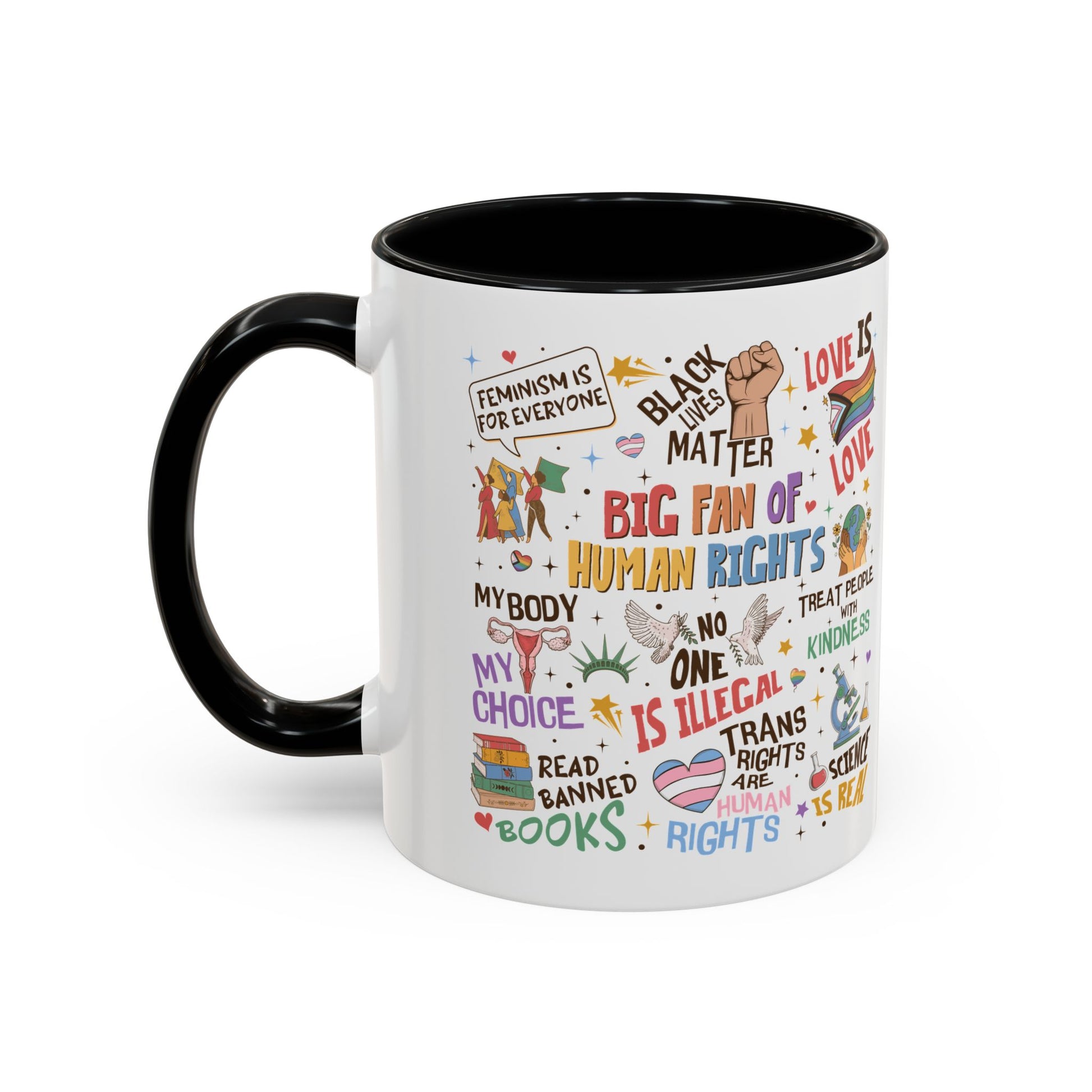 Big Fan of Human Rights Mug