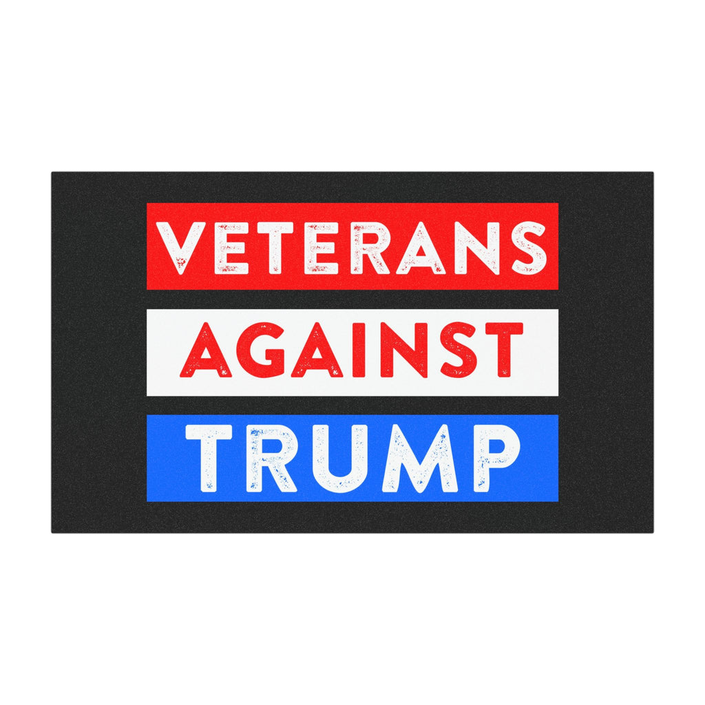 Veterans Against Trump Car Magnet