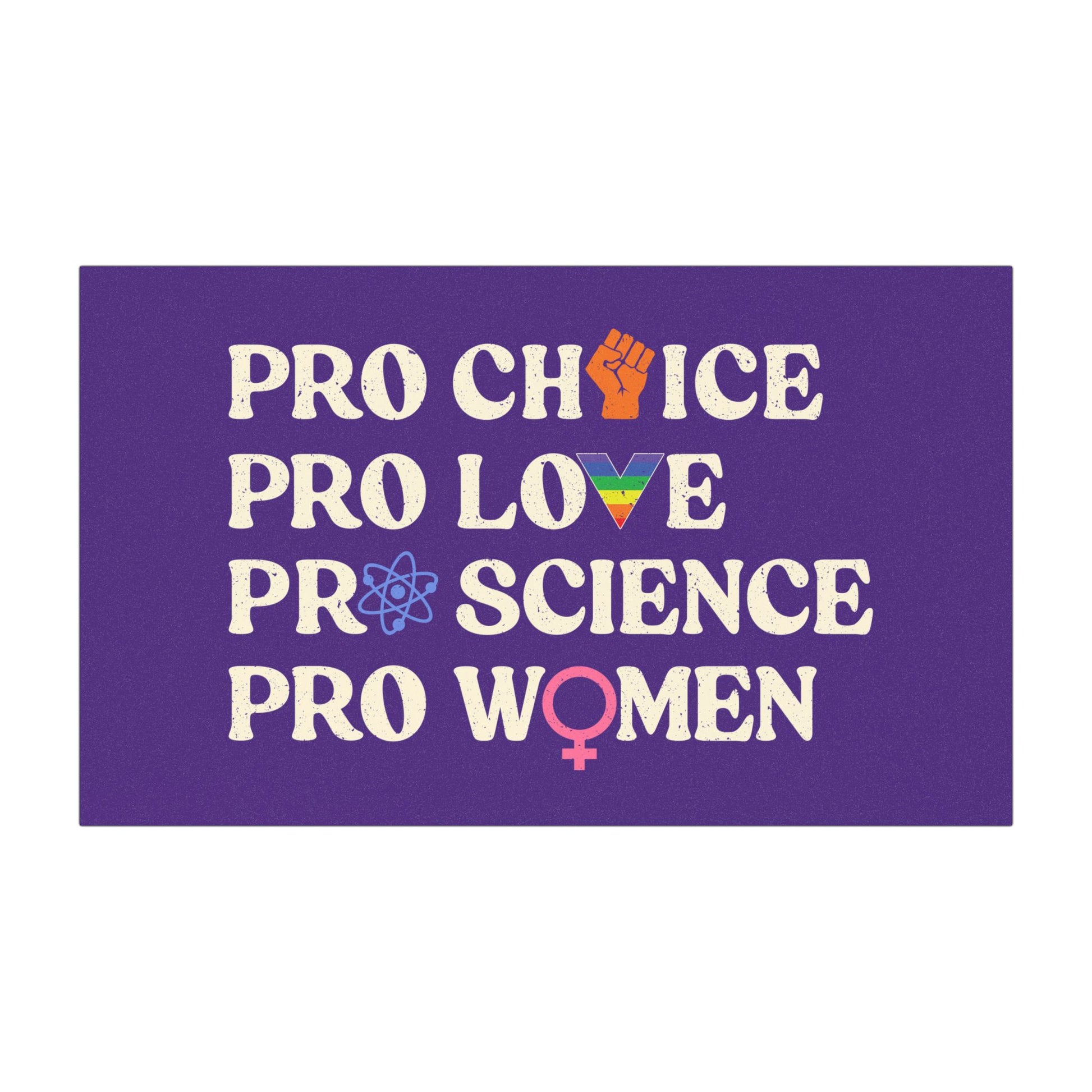 Pro Choice Car Magnet | Pro Love | Pro Science