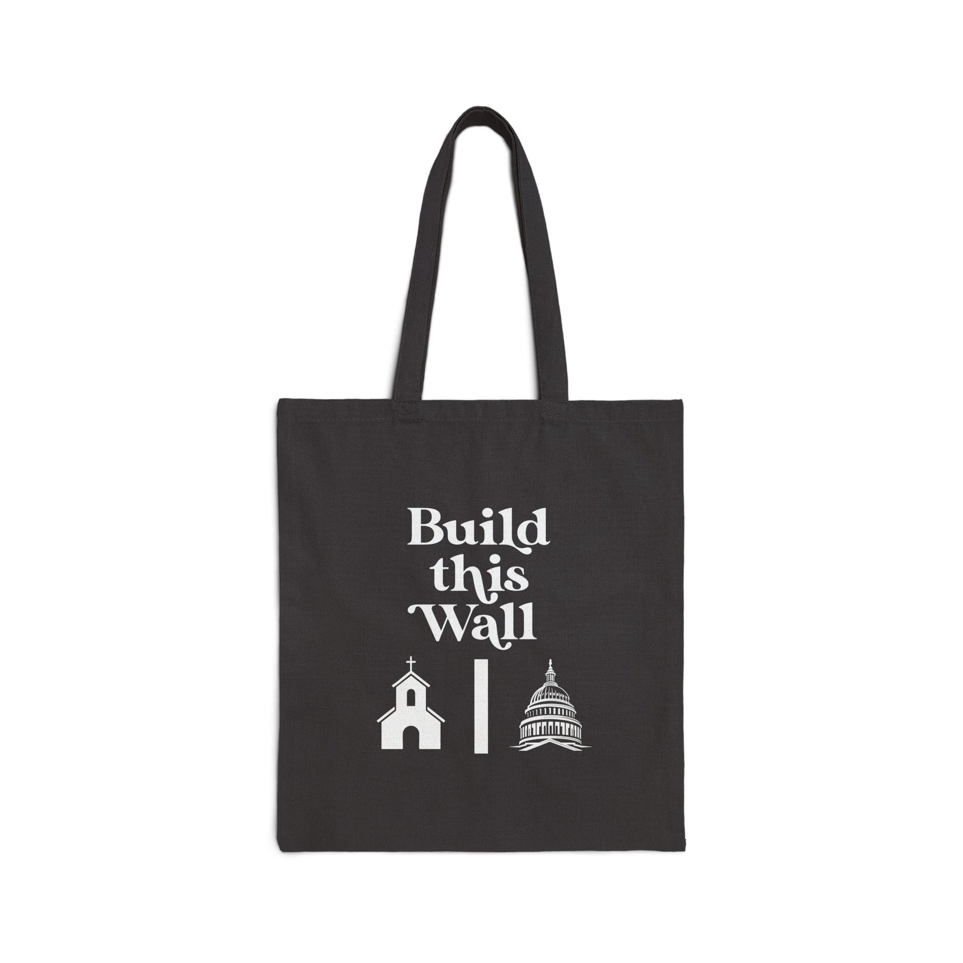 Build This Wall Canvas Bag