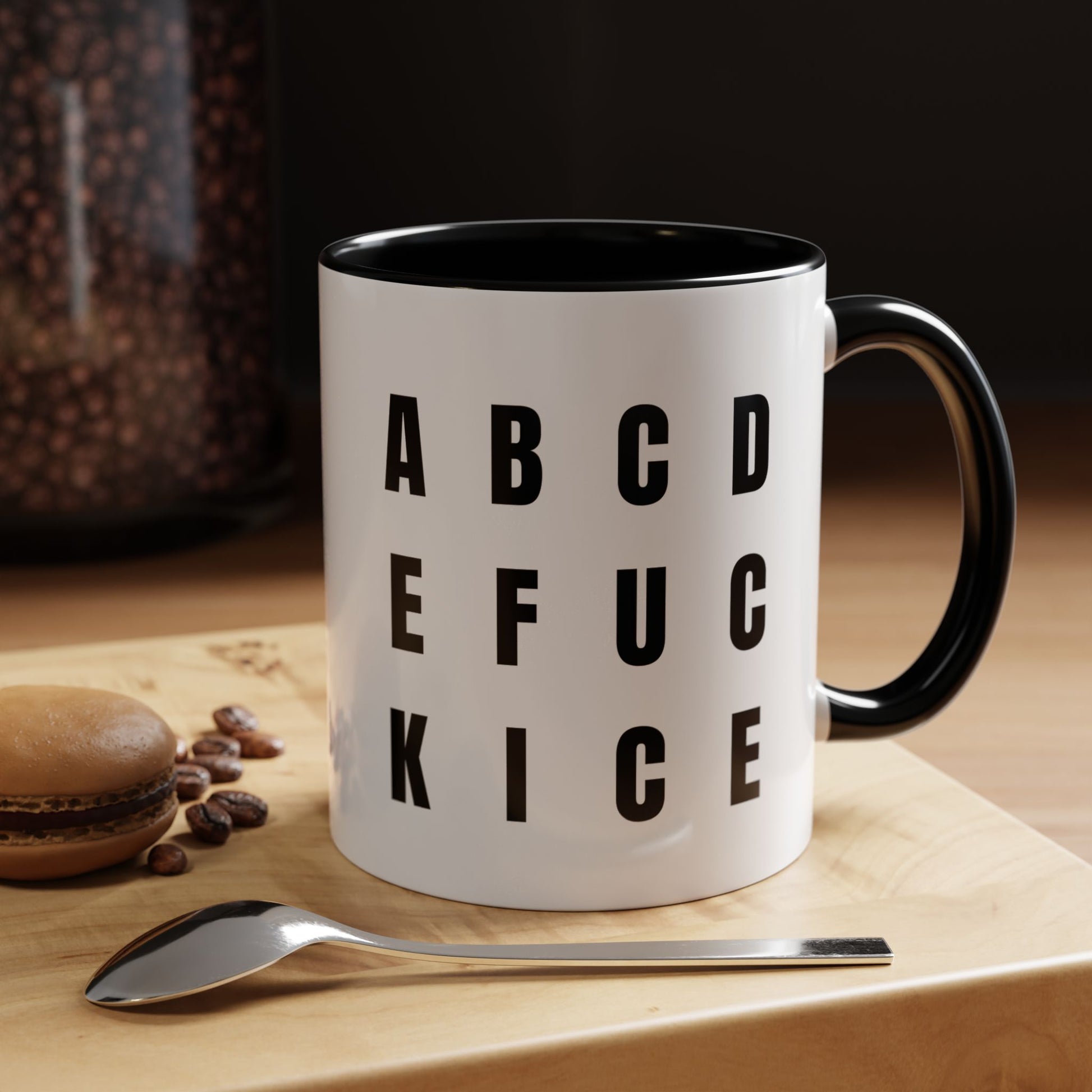Anti-ICE Mug - Clever Fuck ICE Coffee Mug