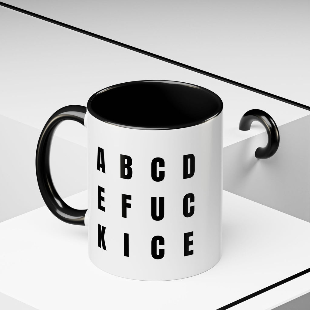 Anti-ICE Mug - Clever Fuck ICE Coffee Mug