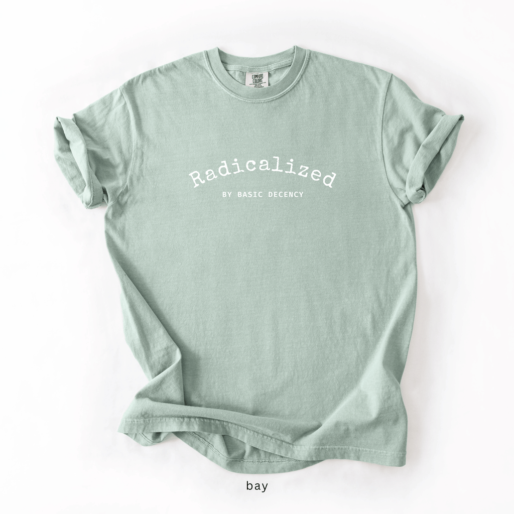 Radicalized by Basic Decency Shirt