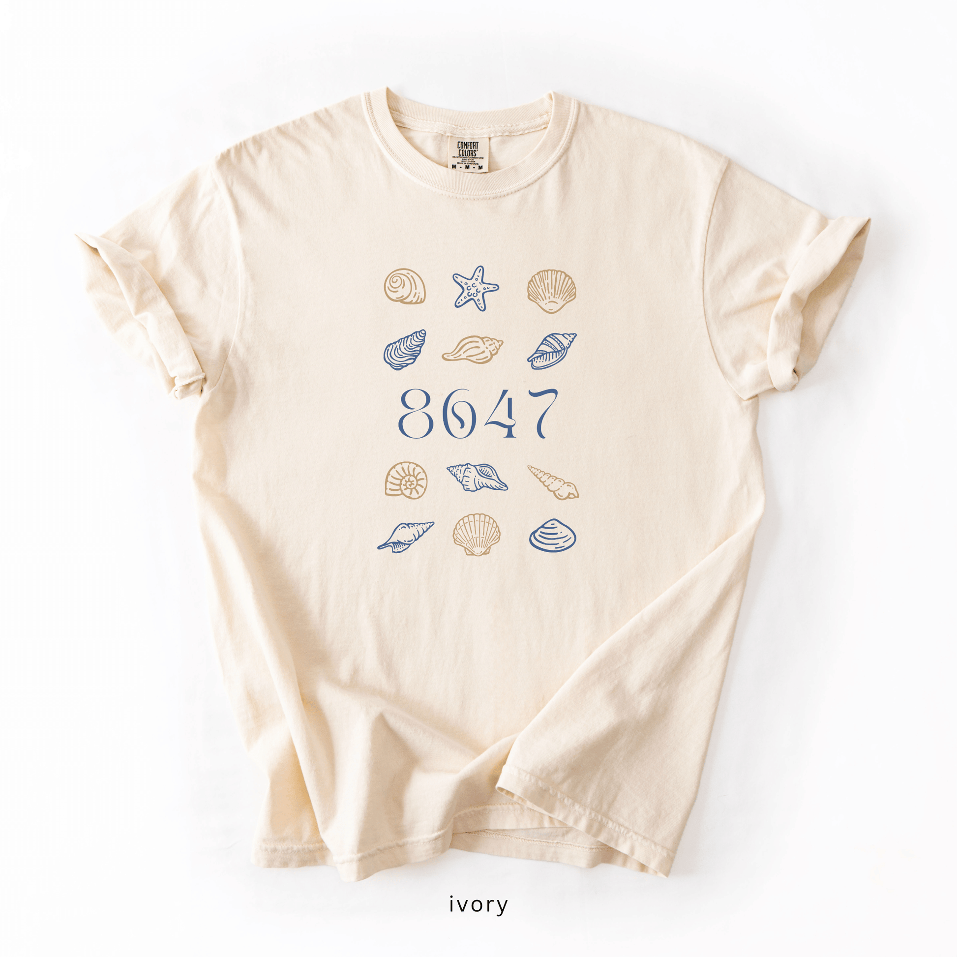 8647 Coastal Shell T-Shirt