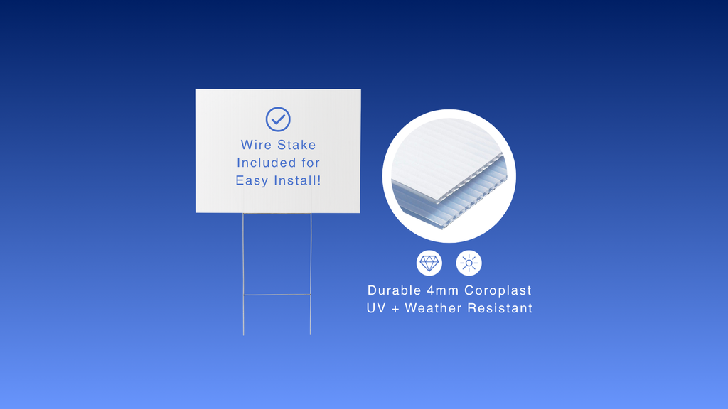 Protect Immigrants Yard Sign