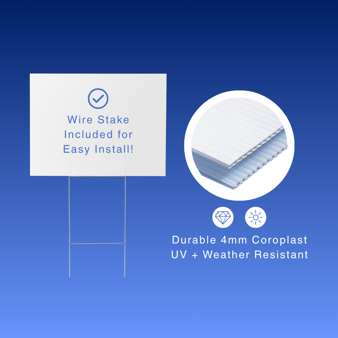 A Proud Irish American - Yard Sign