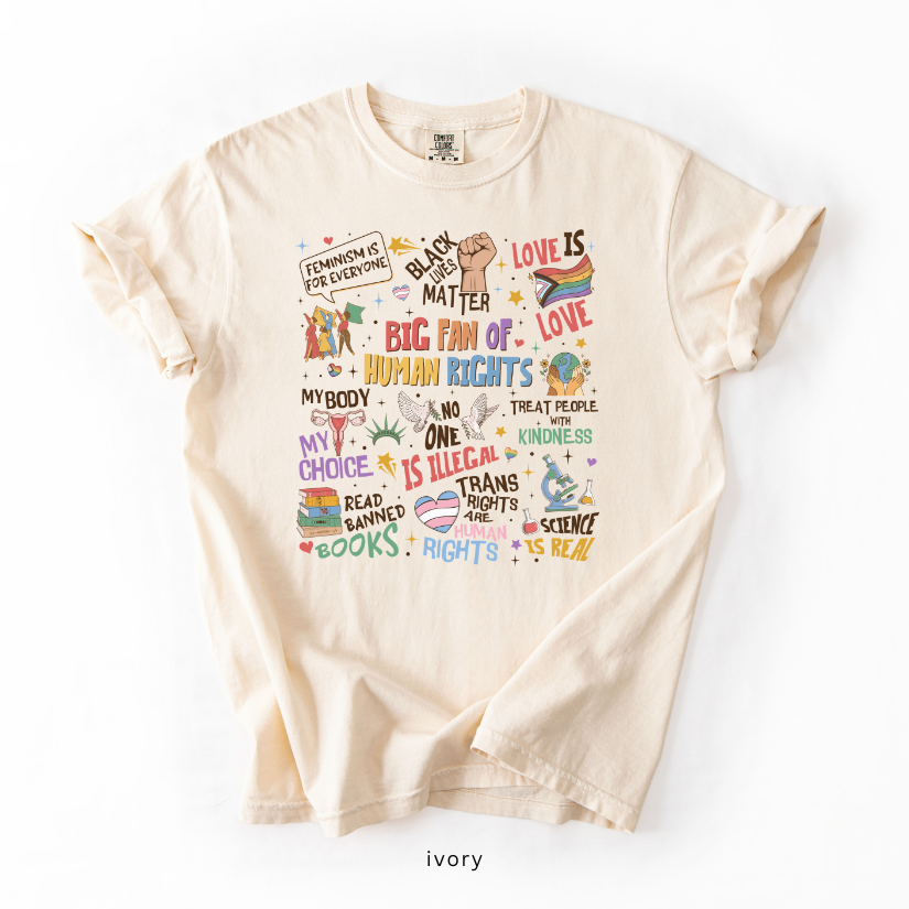 Big Fan of Human Rights Shirt