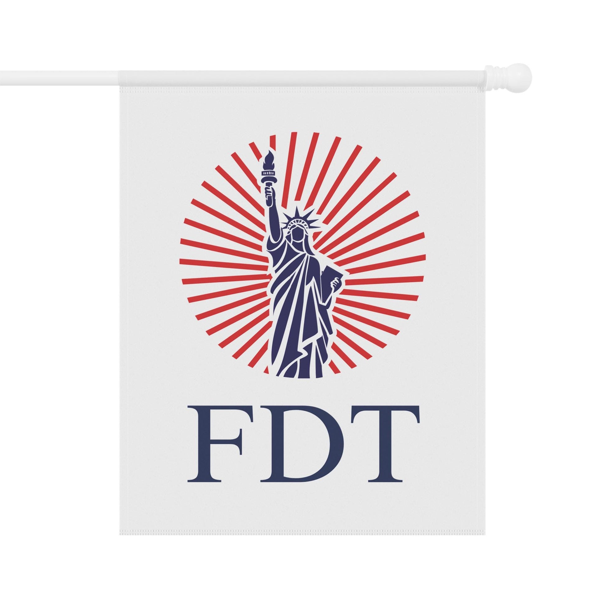 FDT Garden Flag, Anti Trump House Flag, Political Yard Decor, Resist Trump Outdoor Banner, Patriotic Protest Flag